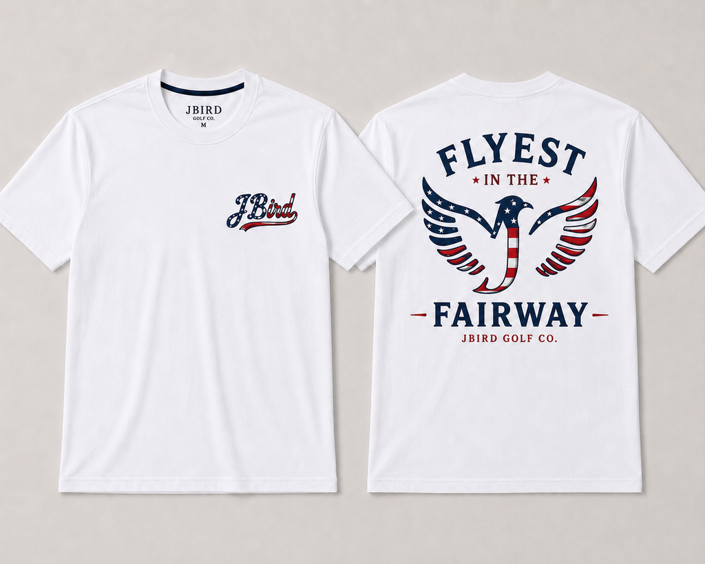 JBird Flyest in the Fairway 4th of July T-Shirt