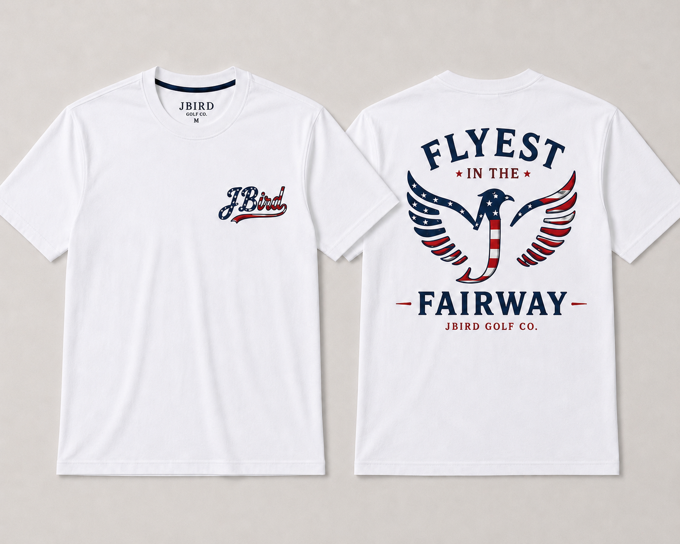 JBird Flyest in the Fairway 4th of July T-Shirt