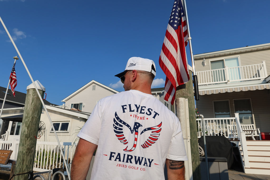 JBird Flyest in the Fairway 4th of July T-Shirt