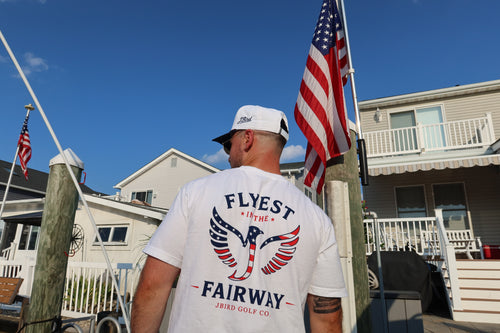 JBird Flyest in the Fairway 4th of July T-Shirt