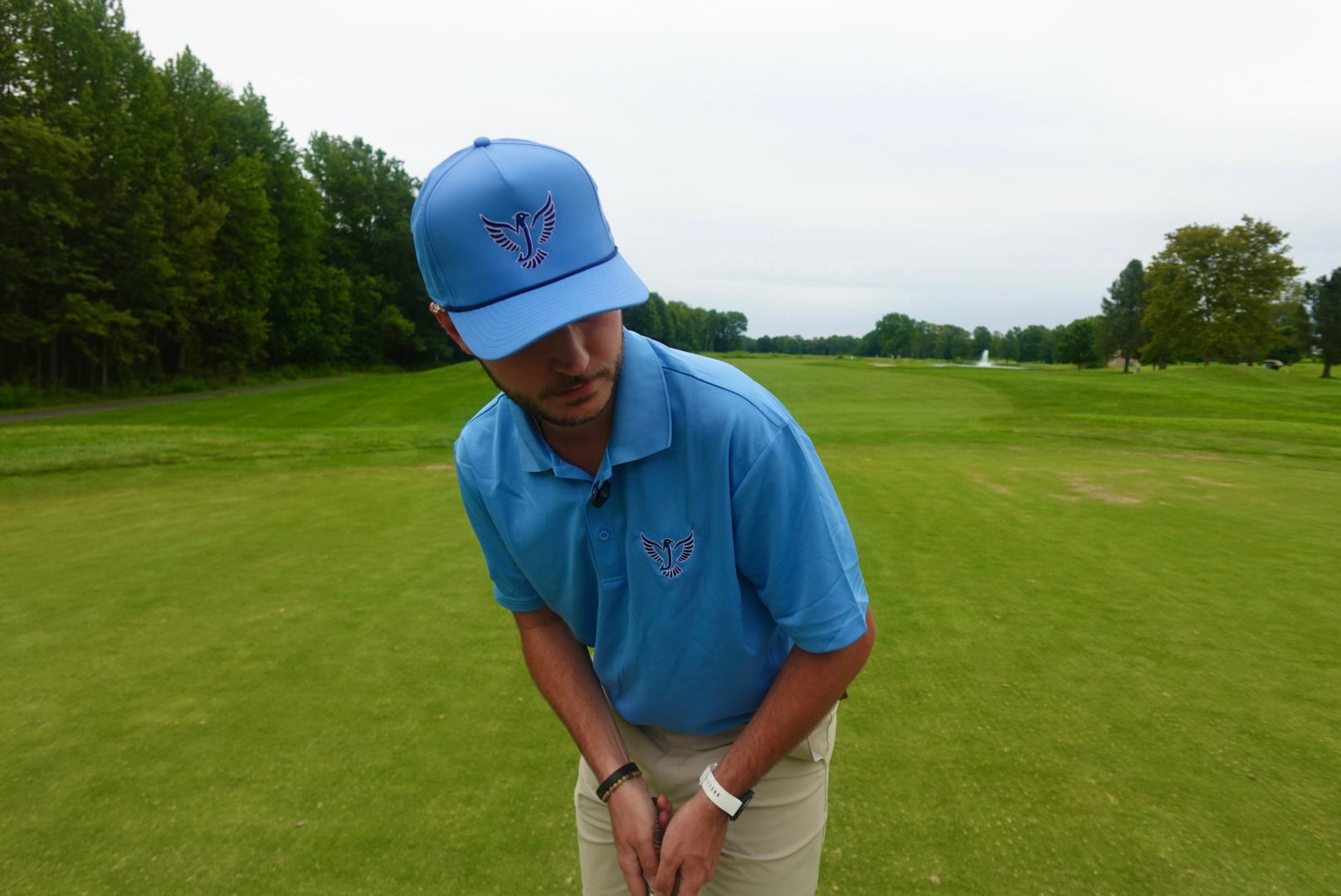 Carolina Collection Polo - Carolina Blue