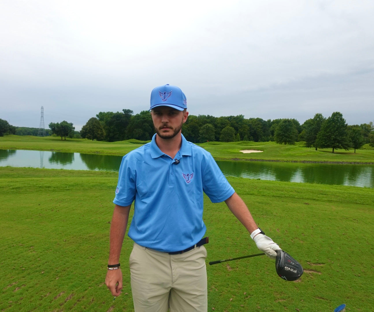 Carolina Collection Polo - Carolina Blue