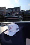 JBird 4th of July Hat - White